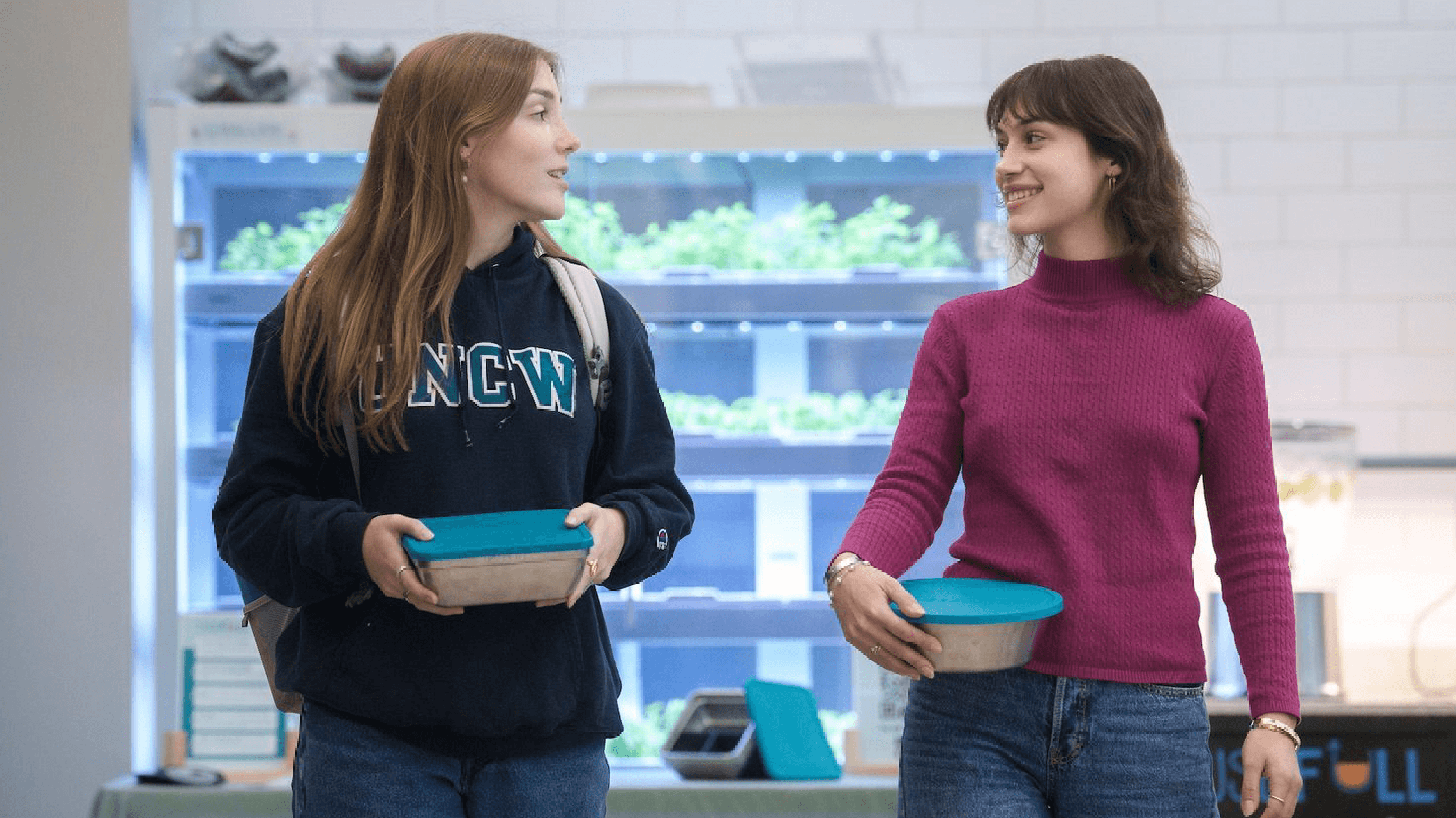 UNCW Students in a converstation